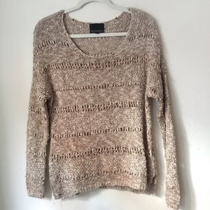 Cynthia Rowley cream knit sweater